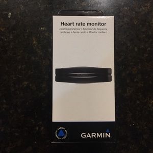 Garmin Black Heart Rate Monitor - adjustable